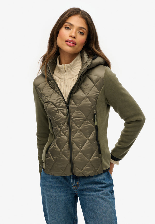 Hooded Heritage Storm Jacket - Dusty Olive Green