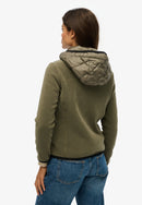 Hooded Heritage Storm Jacket - Dusty Olive Green