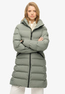 City Mid Padded Jacket - Freestyle Green