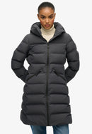 City Mid Padded Jacket - Ebony