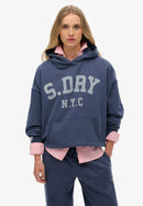 Athletic Essentials Relaxed Hoodie - Mariner Navy