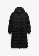 City Longline Microfibre Jacket - Black