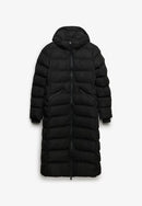 City Longline Microfibre Jacket - Black