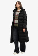 City Longline Microfibre Jacket - Black