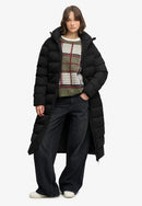City Longline Microfibre Jacket - Black