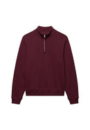 Signature 1/2 Zip Sweatshirt - Port Red