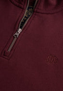 Signature 1/2 Zip Sweatshirt - Port Red