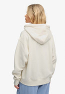 Luxe Fur Lined Zip Hoodie - Desert Bone Off White