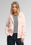 Signature Emblem Zip Hoodie - Rose Blush Pink