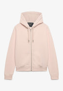 Signature Emblem Zip Hoodie - Rose Blush Pink
