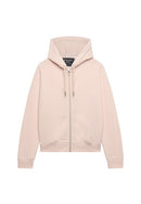 Signature Emblem Zip Hoodie - Rose Blush Pink