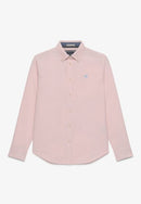 Needle Cord Long Sleeve Shirt - Chalk Pink