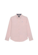 Needle Cord Long Sleeve Shirt - Chalk Pink