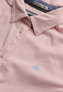 Needle Cord Long Sleeve Shirt - Chalk Pink