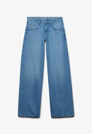 Mid Rise Baggy Jean - Mid Blue Vintage Wash