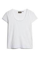 Scoop Neck Tee - Optic