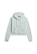 Cropped Ziphood - Glacier Grey
