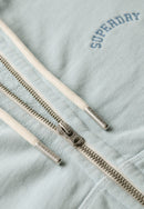 Cropped Ziphood - Glacier Grey