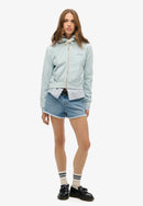 Cropped Ziphood - Glacier Grey