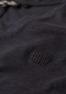 Studios Slub Embroidered Vee Tee - Eclipse Navy