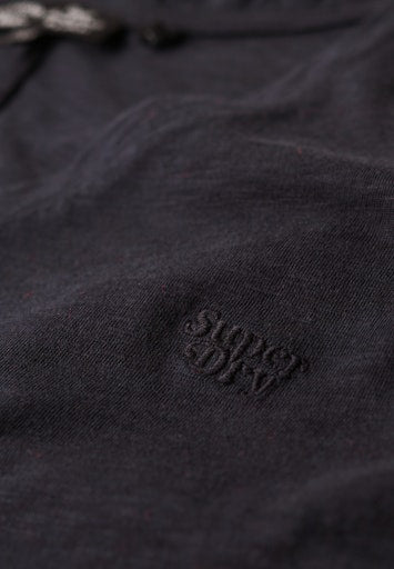 Studios Slub Embroidered Vee Tee - Eclipse Navy
