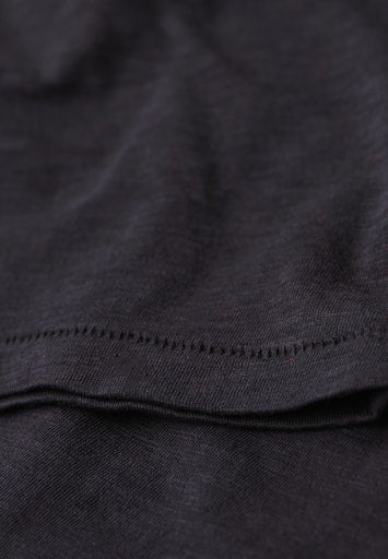 Studios Slub Embroidered Vee Tee - Eclipse Navy
