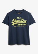Vl Neon Slim Tee - Eclipse Navy