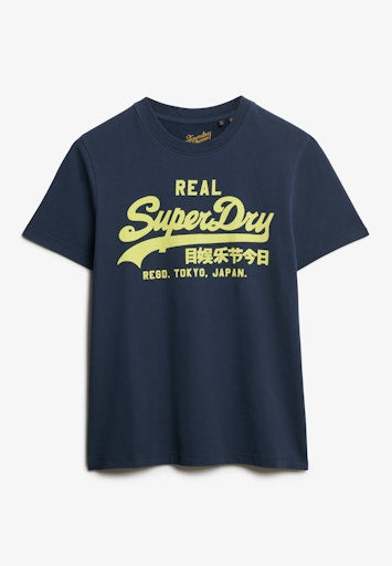 Vl Neon Slim Tee - Eclipse Navy
