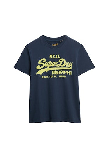 Vl Neon Slim Tee - Eclipse Navy