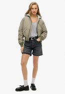 Studios Embroidered Tee - Navy Optic Stripe