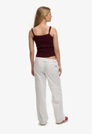 Superdry Cotton Elastic Trouser - Optic