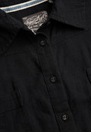 Belted Utility Playsuit - Black