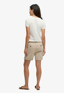 Chino Short - Stonewash Taupe Brown