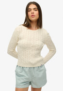 Essentials Cable Jumper - Ecru