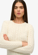 Essentials Cable Jumper - Ecru