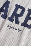 Athletic Essentials Graphic Long Sleeve Top - Glacier Grey