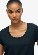 Studios Scoop Neck Tee - Eclipse Navy