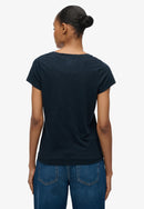 Studios Scoop Neck Tee - Eclipse Navy
