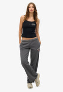 Athletic Essentials Embroidered Button Cami Top - Eclipse Navy
