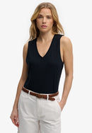 Studios V-Neckline Vest Top - Eclipse Navy