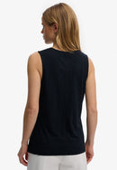 Studios V-Neckline Vest Top - Eclipse Navy