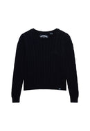 Essentials Cable Jumper - Eclipse Navy