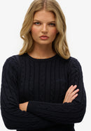 Essentials Cable Jumper - Eclipse Navy