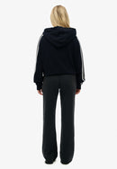 Athletic Embroidered Flare Jogger - Eclipse Navy