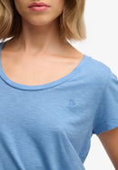 Studios Scoop Neck Tee - Bluebell