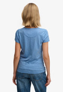 Studios Scoop Neck Tee - Bluebell