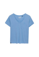 Studios Slub Embroidered T-Shirt - Bluebell