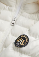 Fuji Faux Fur Hood Padded Jacket - Bright White