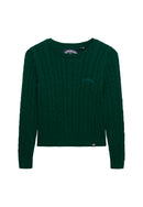 Essentials Cable Jumper - Sharp Green
