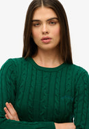 Essentials Cable Jumper - Sharp Green